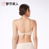 都市丽人内衣无罩杯薄文胸泳布内衣3/4杯内衣软尺码内衣一排四扣无钢圈LBC5B7 商品缩略图2