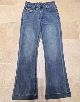 【门店同款】ENJOY夏季复古宽边九分裤 171595811