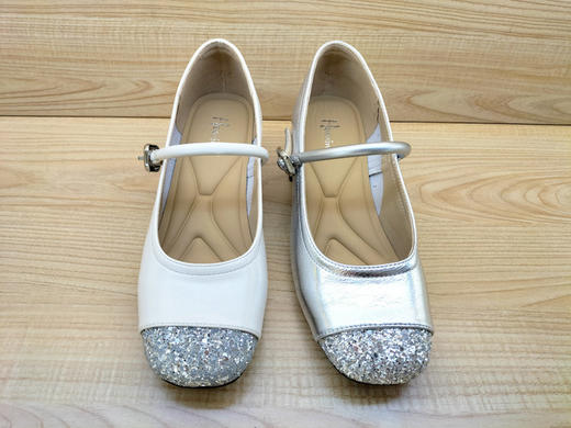 2024秋季新款豪行真皮女鞋24326613时尚中跟显瘦简约浅口单鞋 商品图2