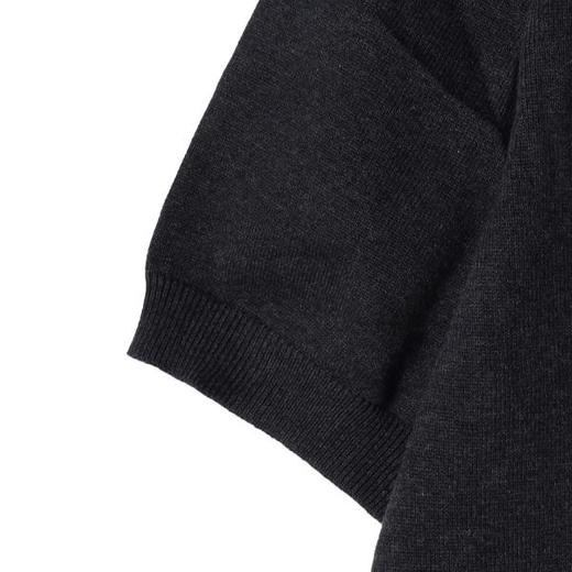 SDSA男装2026新款轻奢亨利领民族风刺绣针织短袖新中式通勤上衣 商品图2