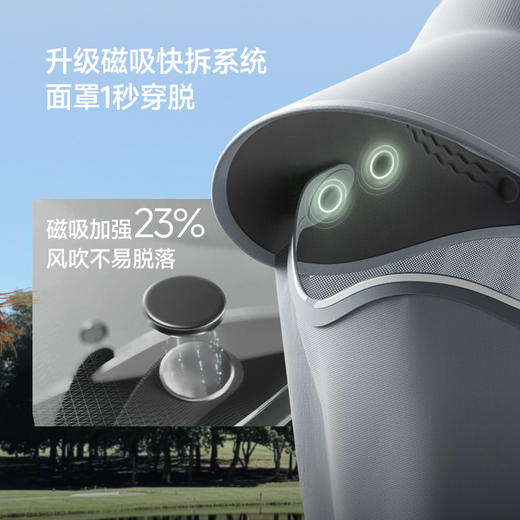 【蕉下女士轻薄立体空顶面护帽】周二（4.14）中午12点开始 AS721-FF2 商品图3