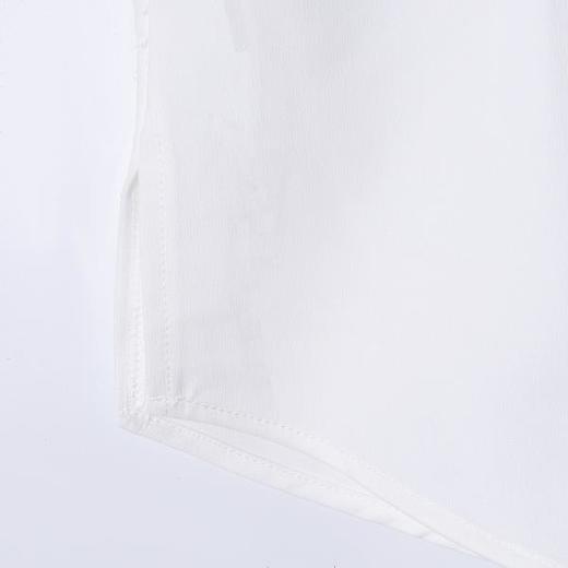 SDSA男装2026新款高贵轻奢新中式不对称斜襟短袖衬衫宽松垂感衬衣 商品图3