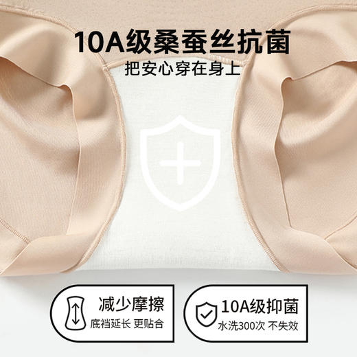 【无痕轻塑裤天花板】10A级抑菌底裆 24小时透气不闷汗，敏感肌也能安心穿～ 商品图5