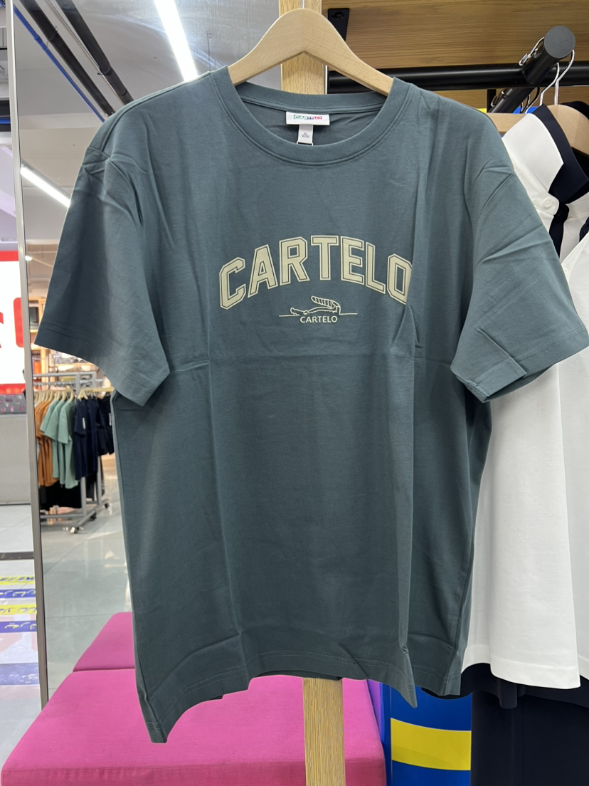 XY｜卡帝乐夏短袖男式运动圆领t恤BWES42280452