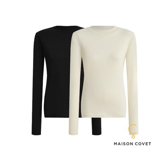 MAISON COVET MC-T 匹马棉长袖T恤 商品图0