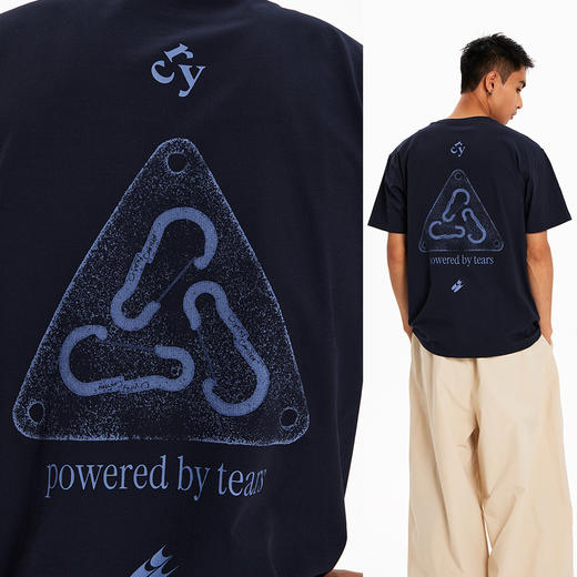 CryingCenter 登山锁扣攀岩速干圆领短袖TEE 哭喊中心 商品图3