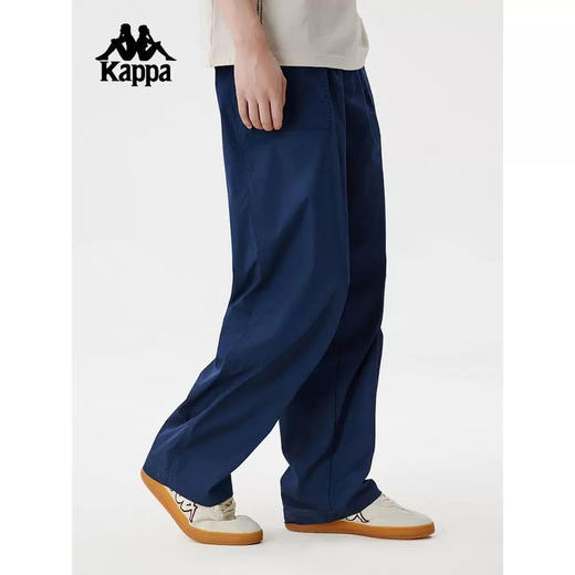 MJ｜Kappa卡帕背靠背运动长裤男夏新款宽松直筒裤休闲工装裤K0F32AX71 商品图2