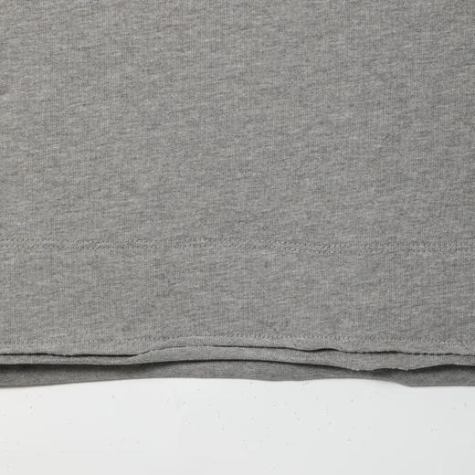 SDSA男装2026新款高贵轻奢潮牌简约卷边纯色圆领短袖T恤百搭时尚 商品图3