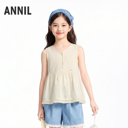 女童上衣夏季新款安奈儿童装EG622809 商品图1