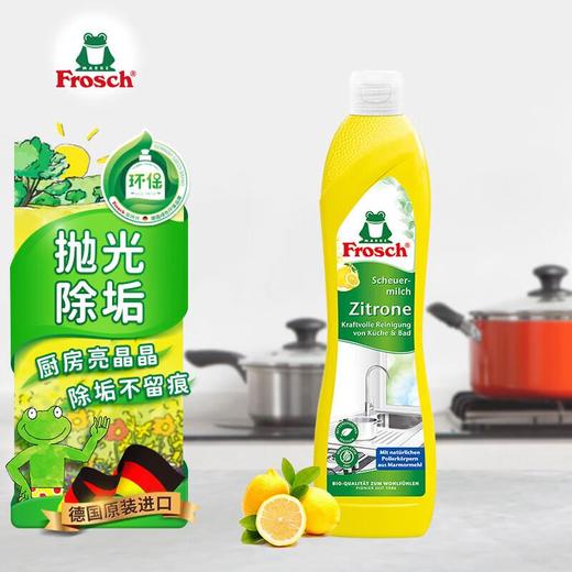 Frosch 柠檬不锈钢/陶瓷多用途清洁剂500ml 商品图0