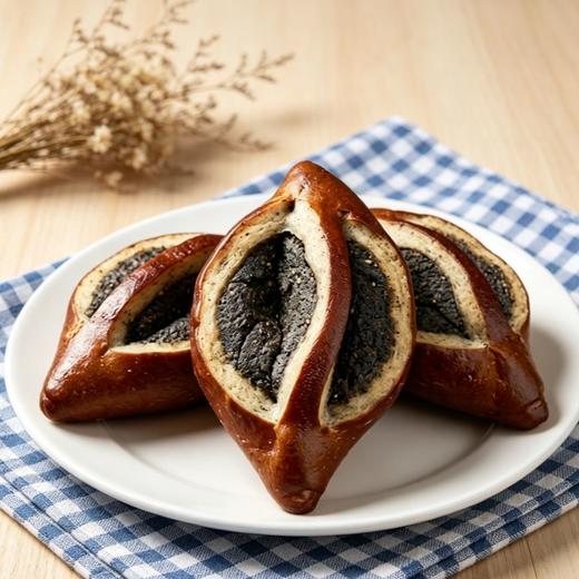 黑芝麻奇亚籽芝麻碱水棒无添加蔗糖健身轻卡饱腹感强代餐全麦早餐 商品图0