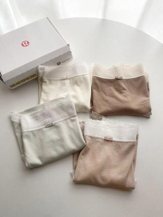lulu春夏螺纹女内裤（4条装） 商品图1