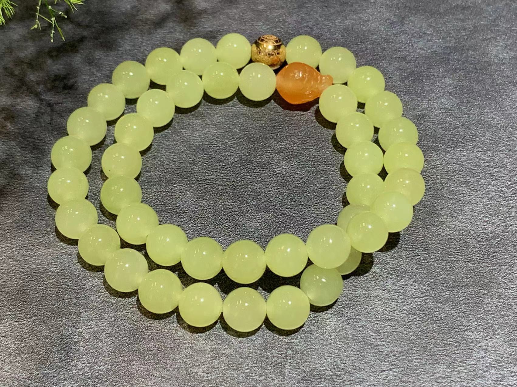 【御珠宫坊】黄玉手串