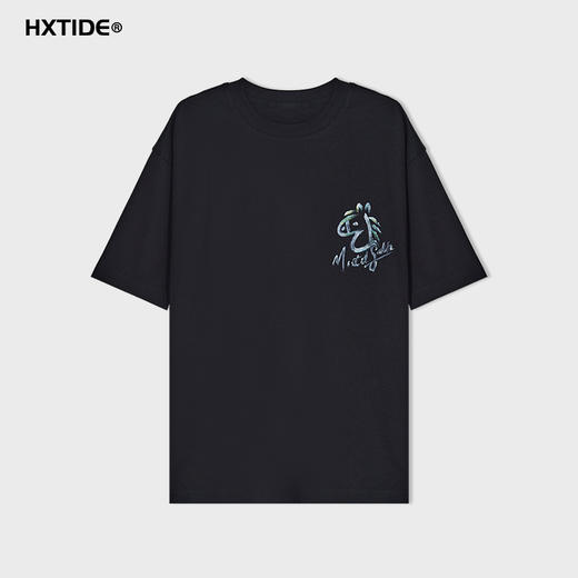 【新品上新】HX 夏季圆领短袖T恤C102620029101 商品图1