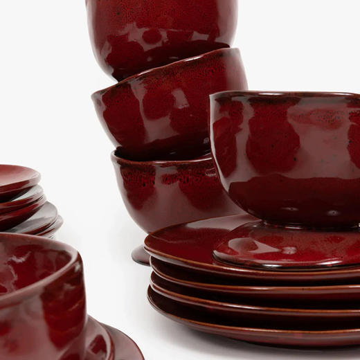 【单件】serax La Mère Tableware威尼斯红系列合集餐具盘碟碗杯果盘杯 商品图8