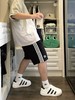 男女同款！！ 阿迪达斯三叶草经典三条纹速干短裤五分裤    经典短裤 商品缩略图8