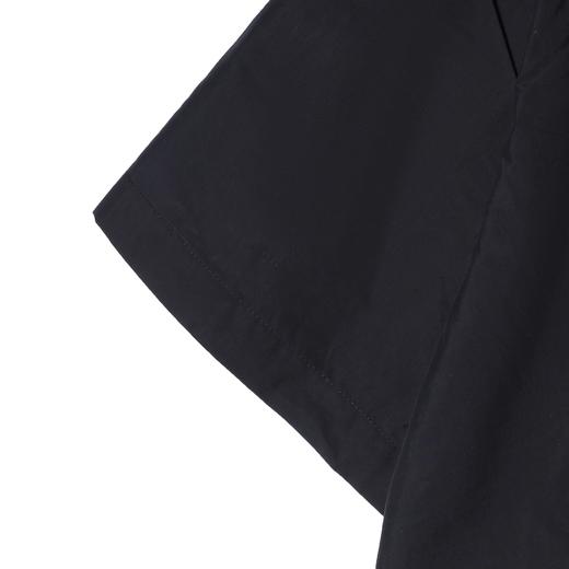 SDSA男装2026新款高贵轻奢日系简约斜纽扣小众设计短袖衬衫百搭 商品图3