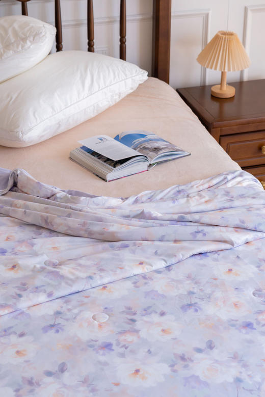 198捡漏舒雅印花凉感夏被❗️德国百年贵族品牌SCHIESSER  LIVING舒雅生活，⭕️物理凉感，凉感值高达max0.36，远超国标 商品图3