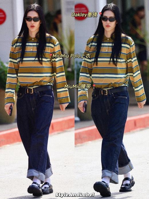 Mi*u 金属搭扣Nappa腰带 商品图9