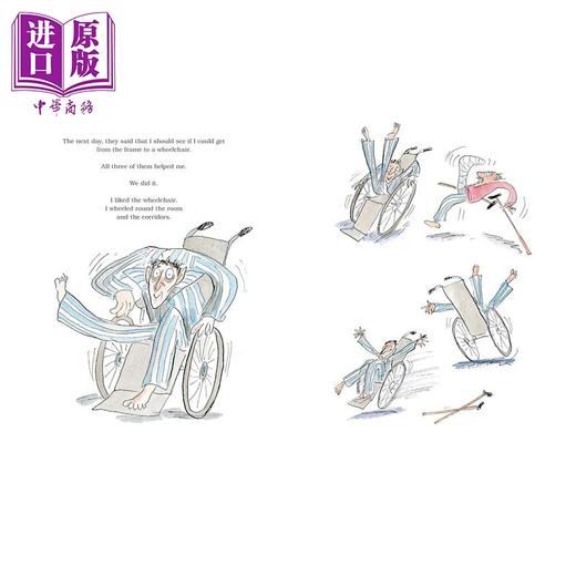 【中商原版】罗森爷爷 给予我关怀的小伙伴 Michael Rosens Sticky McStickstick The Friend Who Helped Me Walk Again原版书 商品图1