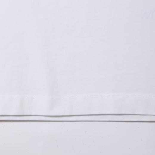 SDSA男装2026新款高贵轻奢美式潮牌纯色破洞设计圆领短袖T恤百搭 商品图4