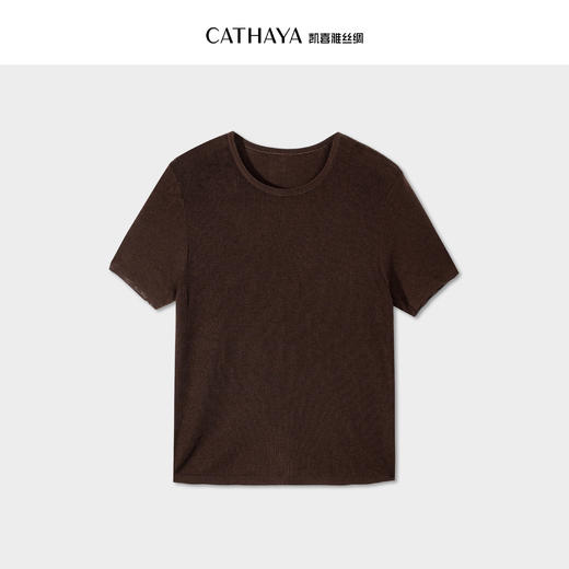 凯喜雅 针织圆领T恤（5-7天发货） 商品图5