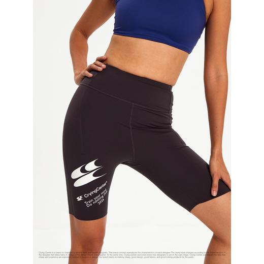 CryingCenter塑形紧身高弹运动训练健身腰包跑步短裤多口袋男女款 商品图1