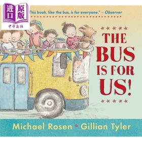 【中商原版】2026年安徒生奖 Michael Rosen罗森爷爷 公交车是为我们准备的 Michael Rosen Bus is for Us 英文原版 儿童绘本