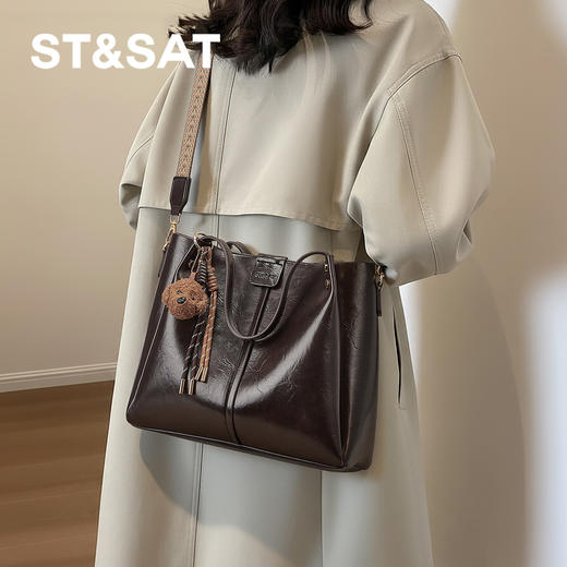 星期六质感简约时尚手提包SSD521A0VM 商品图6