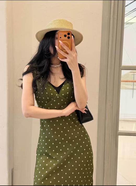 【门店同款】ENJOY夏季雾松波点长裙 171195332 商品图2