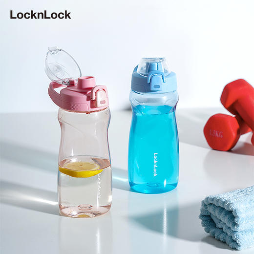 乐扣乐扣（LOCK&LOCK）一键式运动水壶水杯Tritan材质ABF975 商品图0