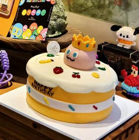 8寸定制蛋糕（凤梨话梅芭乐）
