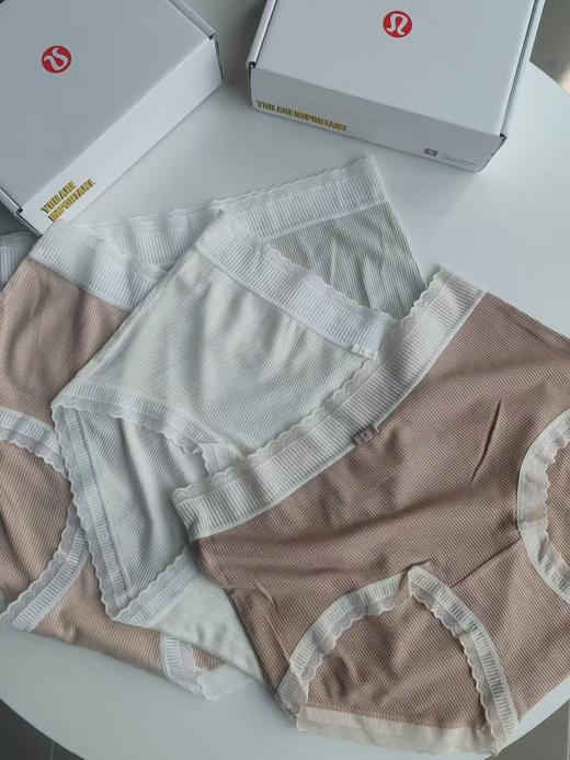 lulu春夏螺纹女内裤（4条装） 商品图4