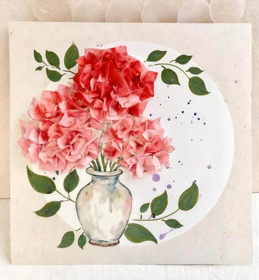 5/4 杭州【谷雨染芳华 · 扎染牡丹手作坊】浙江美术馆系列课程 商品图1