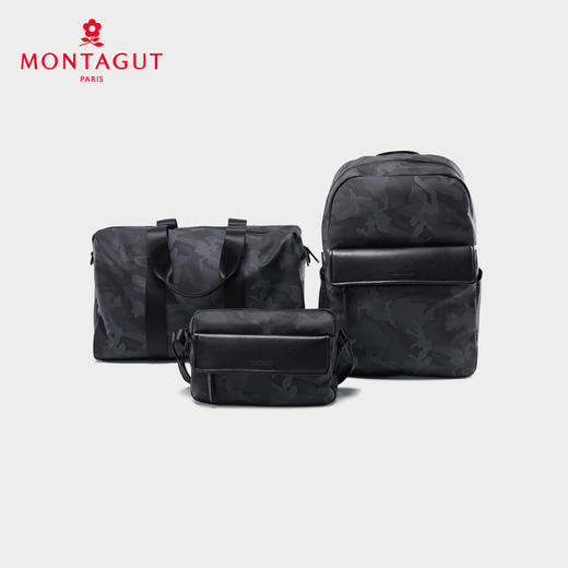 梦特娇中性通勤单肩旅行袋多功能大容量手提袋迷彩防泼水轻便斜挎旅行包 商品图8