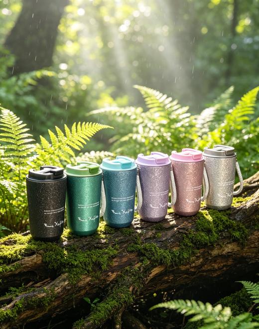 【预售早鸟价】卡夫卡 · 我要握紧你的手  覆钛定制咖啡杯【5月中旬发货】 商品图0