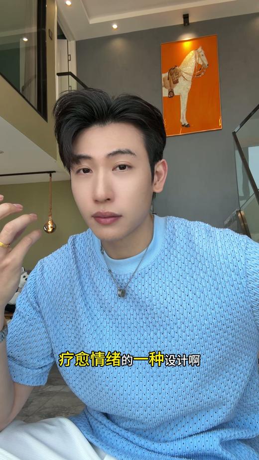 26T230SDSA男装2026新款高贵轻奢日系复古纯色肌理圆领短袖T恤百搭上衣 商品图0