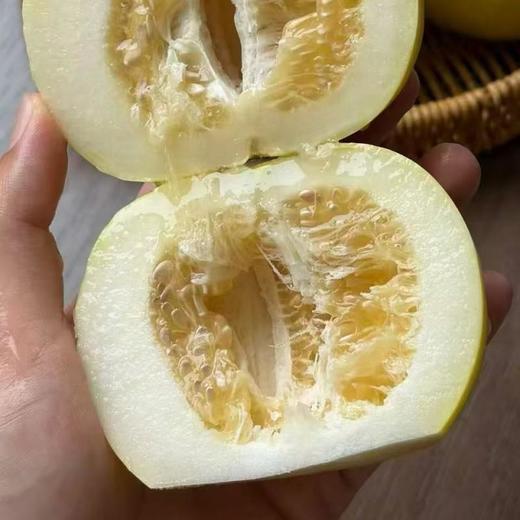 如蜂蜜般甜脆！【山东冰糖蜜罐甜瓜 】3斤/4.5斤 浓香多汁 肉脆瓤蜜爽口不齁喉 外皮薄 直接洗洗带皮吃 商品图9