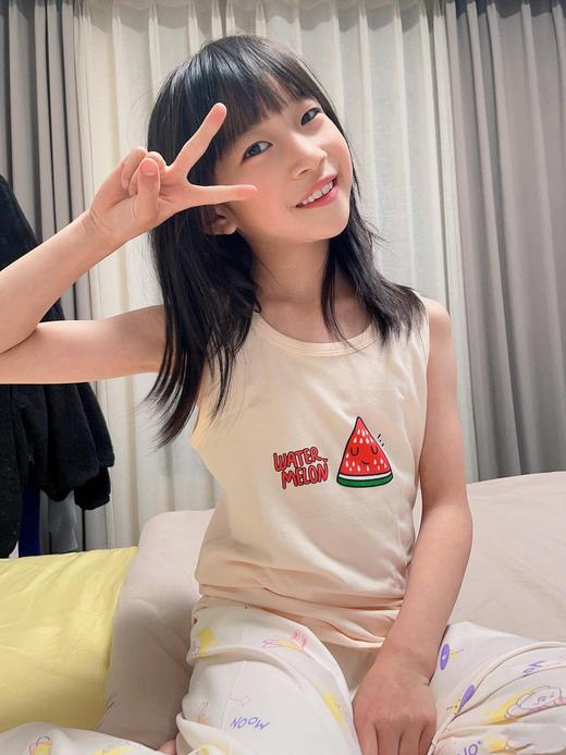 二店y 【随机三件】 母婴A类~精梳棉莱卡儿童背心 商品图9