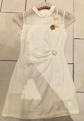 【门店同款】ENJOY夏季中式清冷立体花短裙 171593111