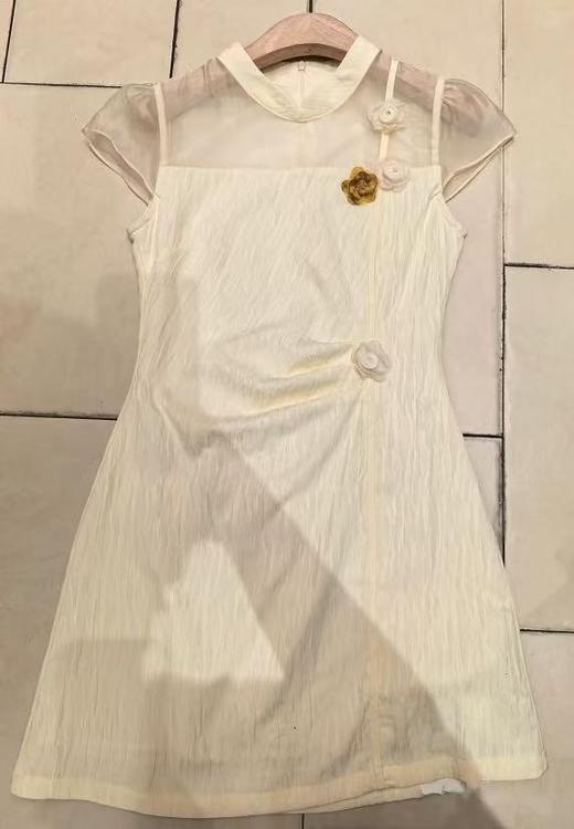 【门店同款】ENJOY夏季中式清冷立体花短裙 171593111 商品图0