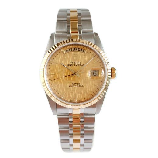 【95新】TUDOR 帝舵76213-0016自动机械机芯日期、星期显示 36MM（男款）王子与公主系列精钢/18K黄金070426NJS13 商品图0