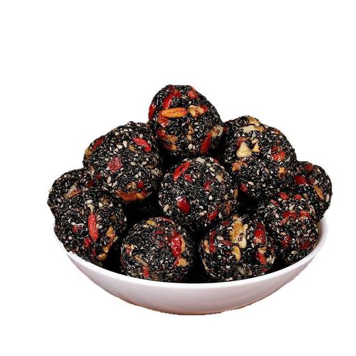 【软糯不腻！四合一营养】无蔗糖黑芝麻丸红枣核桃球仁桑葚独立包装传统糕点休闲小零食整箱。xb 商品图3