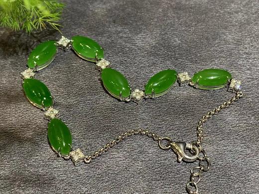 【御珠宫坊】金镶碧玉手链 商品图1