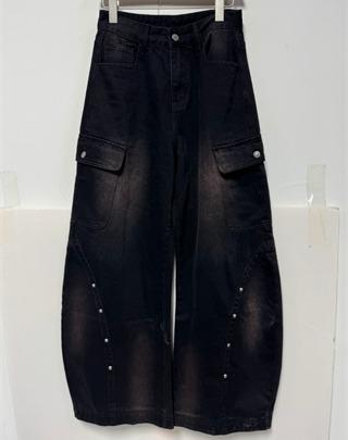 WPNC美式高街弯刀工装牛仔裤51224春季091071401221 商品图2