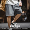 马登工装美式莱赛尔仿亚麻短裤外穿直筒老钱风休闲5分裤薄款男夏 商品缩略图3
