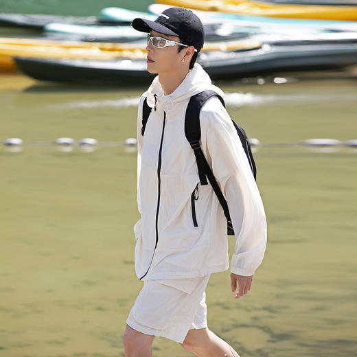 【拯救土味】普斯特潮牌防晒衣~男女同款夏季超薄凉感防晒服，穿出高级感！UPF5-+ 商品图11