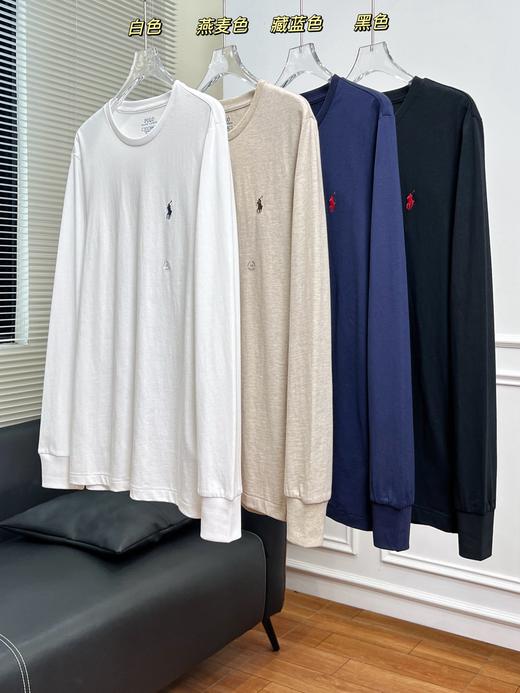 拉夫劳伦 刺绣经典长袖T恤 商品图9