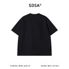 SDSA男装2026新款高贵轻奢美式潮牌印花字母烫钻圆领短袖T恤百搭 商品缩略图4