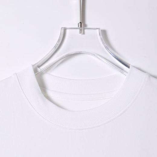 SDSA男装2026新款高贵轻奢潮牌简约卷边纯色圆领短袖T恤百搭时尚 商品图1